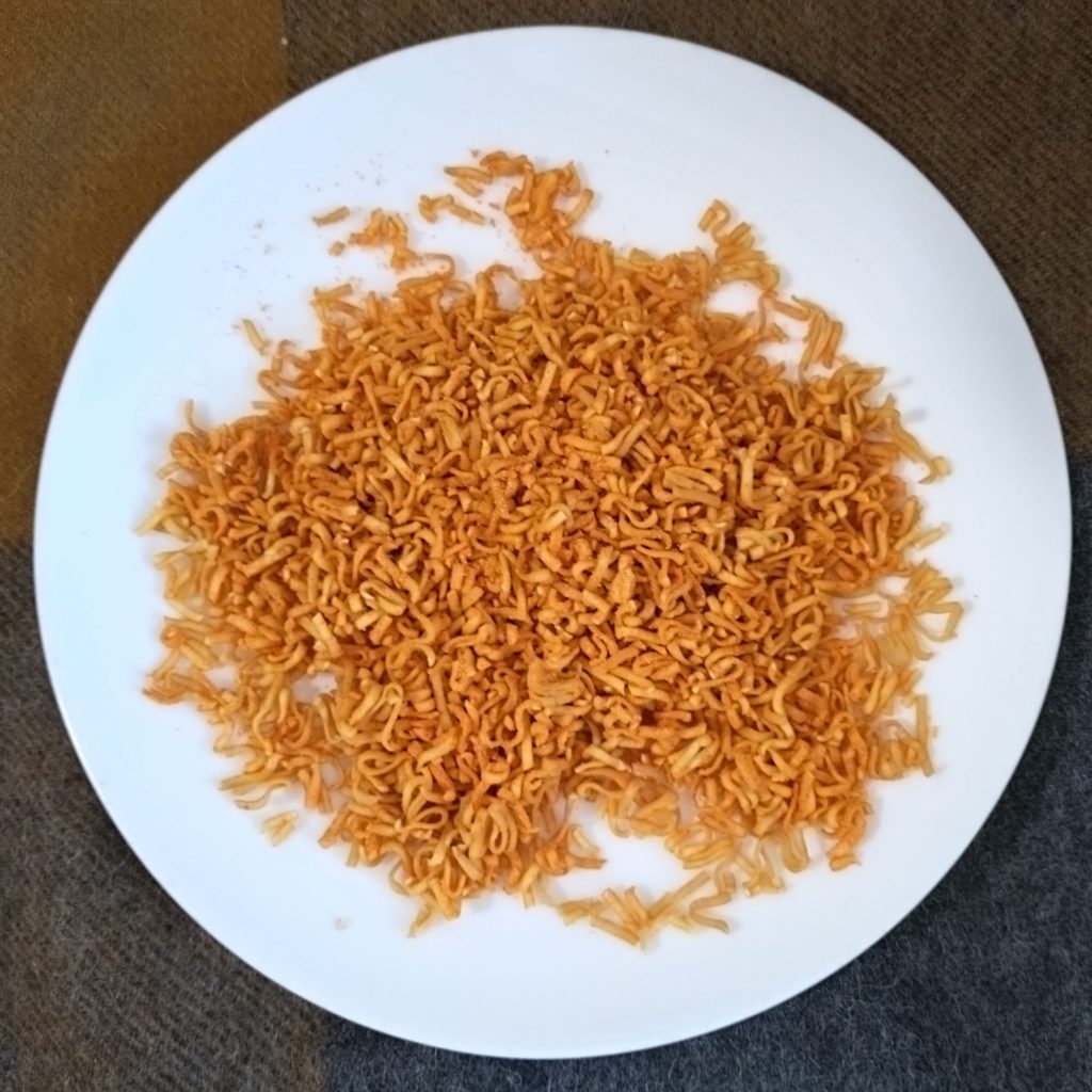 チキンラーメン-カラムーチョ味-完成品