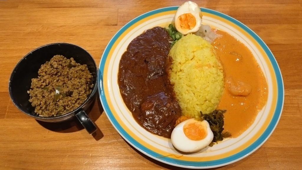 Bears curry-3種盛りカレー