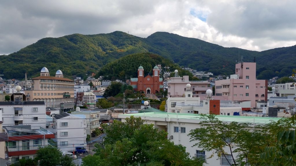 天主堂の見える丘