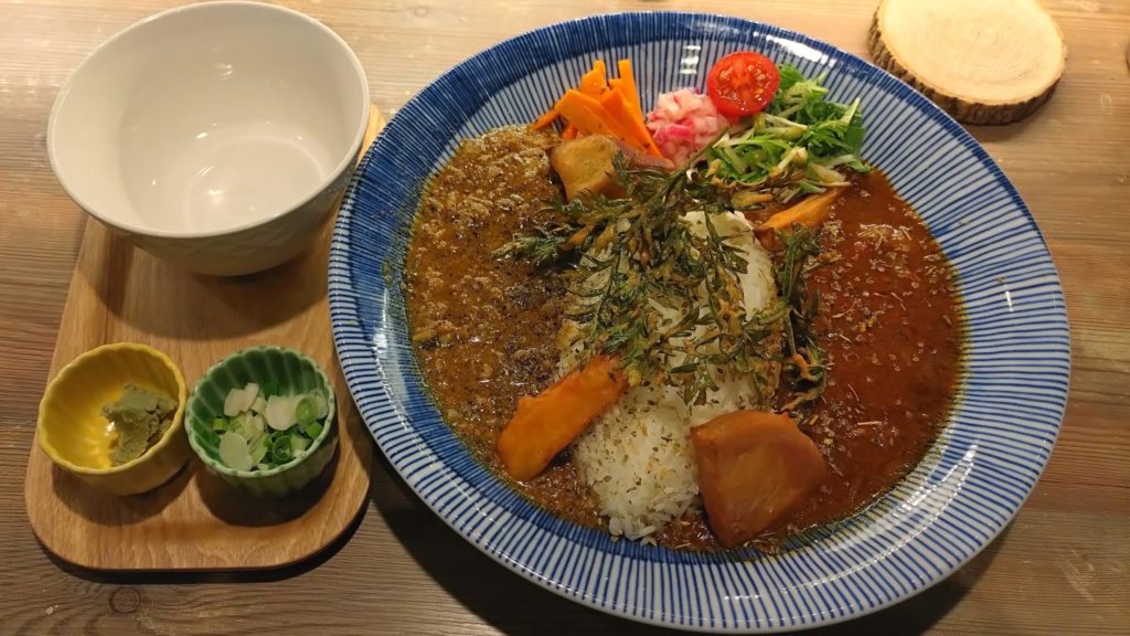 森のカレー-合いがけカレー